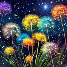 Load image into Gallery viewer, Dandelion-Full Round Diamond Painting-30x30cm
