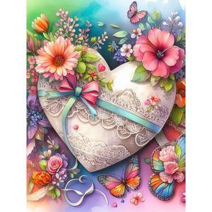 Love Gift-Full Round Diamond Painting-30x40cm