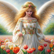 Load image into Gallery viewer, Angel-Full Round Diamond Painting-30x30cm

