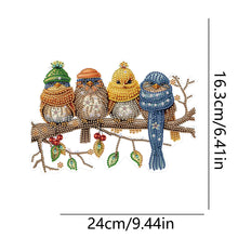 Load image into Gallery viewer, Bird-Acrylic Single Side Diamond Pendant
