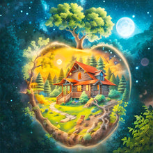 Load image into Gallery viewer, Quiet Apple Forest-Full Round Diamond Painting-30x30cm
