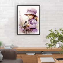 Load image into Gallery viewer, Life of Pets Girl-Full Round/Square Diamond Painting-30x40cm/40x50cm/50x70cm
