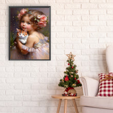Load image into Gallery viewer, Life of Pets Girl-Full Round/Square Diamond Painting-30x40cm/40x50cm/50x70cm
