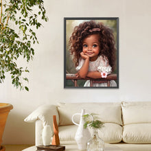 Load image into Gallery viewer, Princess Girl-Full Round/Square Diamond Painting-30x40cm/40x50cm/50x70cm
