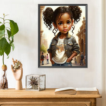 Load image into Gallery viewer, Princess Girl-Full Round/Square Diamond Painting-30x40cm/40x50cm/50x70cm
