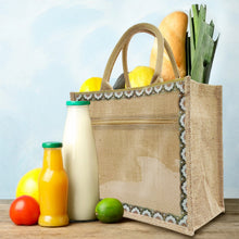 Load image into Gallery viewer, Linen Tote Bags Waterproof Daily Utility Bag(Interchangeable decorative canvas)
