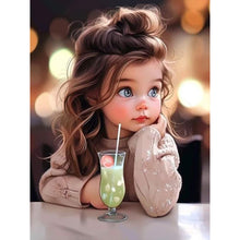 Load image into Gallery viewer, Sweet Girl-Full Round/Square Diamond Painting-30x40cm/40x50cm/50x70cm
