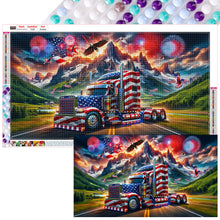 Load image into Gallery viewer, Eagle-Full Round Diamond Painting-70x40cm-Large Size
