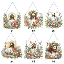 Load image into Gallery viewer, Jesus-Acrylic Single Side Diamond Pendant
