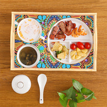 Load image into Gallery viewer, Wooden Mandala Diamond Painting Dinning Table Tray

