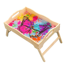 Load image into Gallery viewer, Wooden Mandala Diamond Painting Dinning Table Tray
