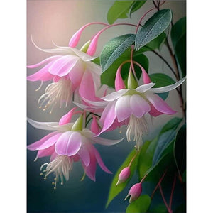 Flower-Full Round Diamond Painting-30x40cm