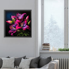 Load image into Gallery viewer, Lily-Full Round Diamond Painting-30x30cm
