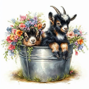 Animal-Full Round Diamond Painting-30x30cm