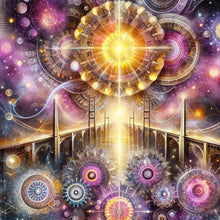 Load image into Gallery viewer, Time And Space-Full Round Diamond Painting-40x40cm
