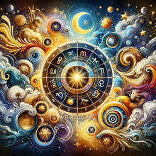 Load image into Gallery viewer, Time And Space-Full Round Diamond Painting-40x40cm
