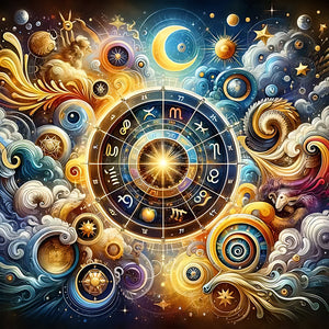 Time And Space-Full Round Diamond Painting-40x40cm