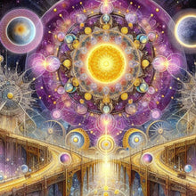 Load image into Gallery viewer, Time And Space-Full Round Diamond Painting-40x40cm
