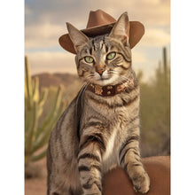 Load image into Gallery viewer, Western Cowboy Animal-Full Round Diamond Painting-30x40cm
