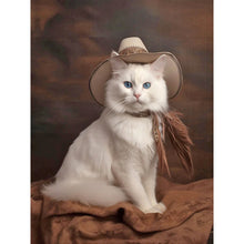 Load image into Gallery viewer, Western Cowboy Animal-Full Round Diamond Painting-30x40cm
