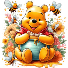 Load image into Gallery viewer, Winnie The Pooh-Full Round Diamond Painting-30x30cm
