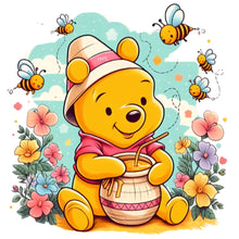 Load image into Gallery viewer, Winnie The Pooh-Full Round Diamond Painting-30x30cm
