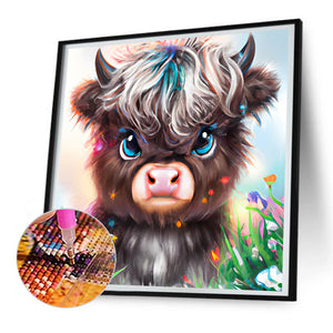 Yak-Full Round Diamond Painting-30x30cm