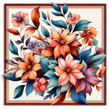 Load image into Gallery viewer, Flower-Full Round Diamond Painting-30x30cm
