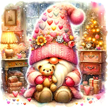 Load image into Gallery viewer, Gnome-Full Round Diamond Painting-30x30cm
