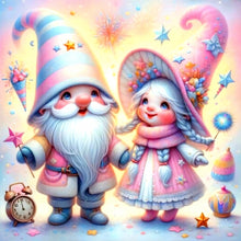 Load image into Gallery viewer, Gnome-Full Round Diamond Painting-30x30cm
