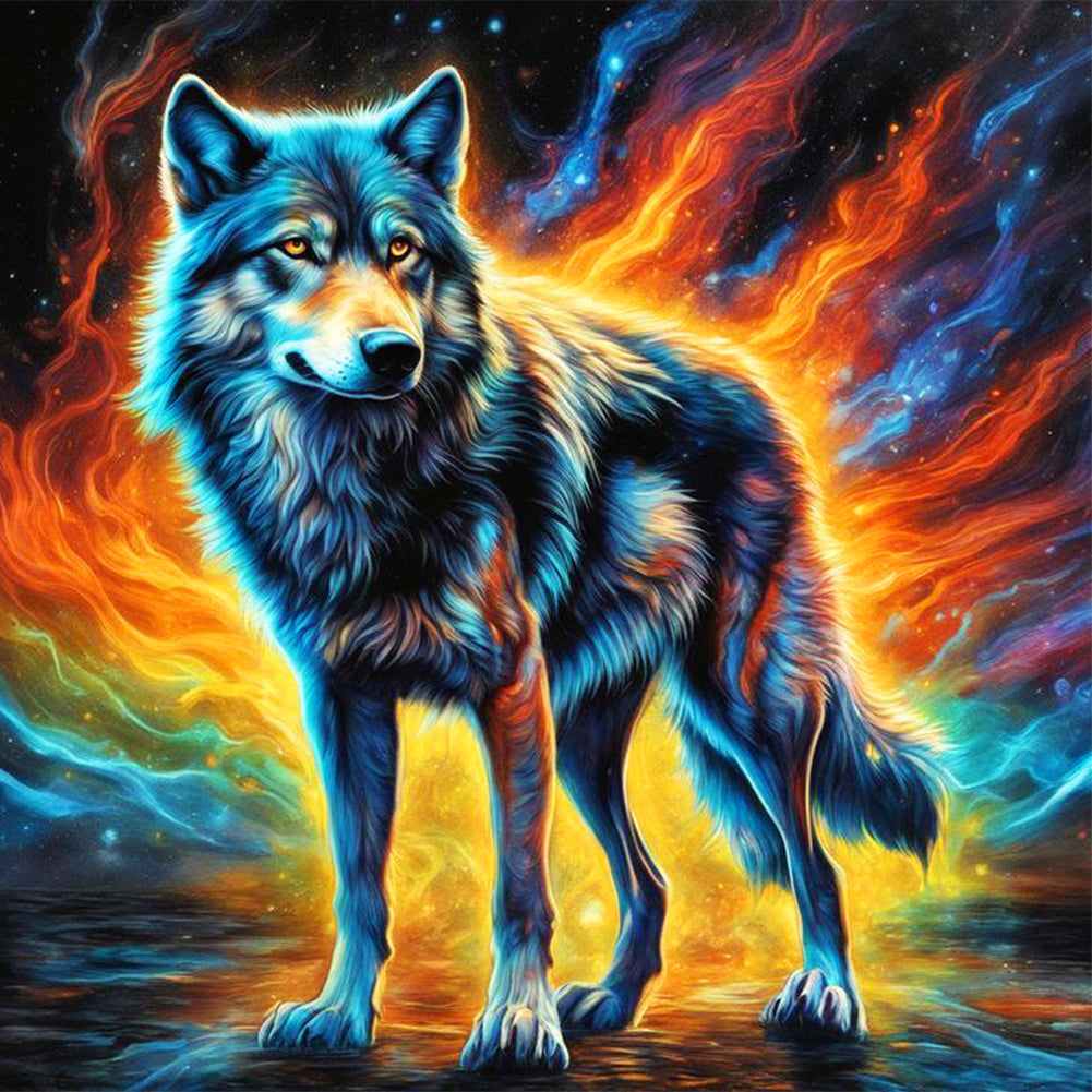 Animal-Full Round Diamond Painting-30x30cm
