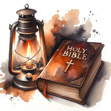 Load image into Gallery viewer, Bible-Full Round Diamond Painting-30x30cm
