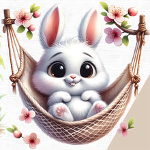Load image into Gallery viewer, Easter Bunny-Full Round Diamond Painting-30x30cm
