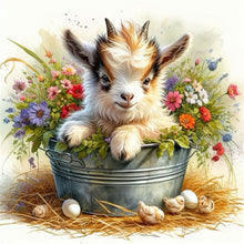 Load image into Gallery viewer, Sheep-Full Round Diamond Painting-30x30cm
