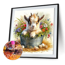 Load image into Gallery viewer, Sheep-Full Round Diamond Painting-30x30cm
