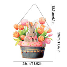 Load image into Gallery viewer, Easter-Acrylic Single Side Diamond Pendant
