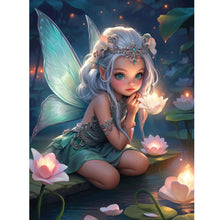 Load image into Gallery viewer, Fantasy Girl-Full Round Diamond Painting-30x40cm
