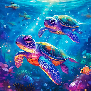 Fantasy Animal-Full Round Diamond Painting-30x30cm