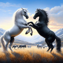 Load image into Gallery viewer, Horse-Full Round Diamond Painting-30x30cm
