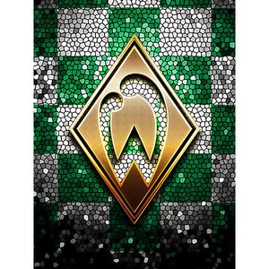 Werder Bremen Logo-Full Round Diamond Painting-30x40cm