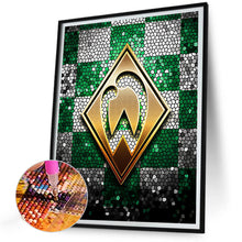 Load image into Gallery viewer, Werder Bremen Logo-Full Round Diamond Painting-30x40cm
