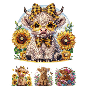 Yak-Partial Special Diamond Painting-30x30cm