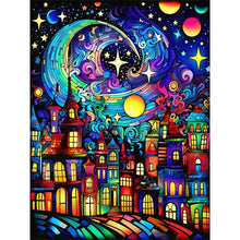 Load image into Gallery viewer, Color House-Full Round Diamond Painting-30x30cm
