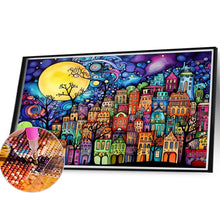 Load image into Gallery viewer, Color House-Full Round Diamond Painting-40x30cm
