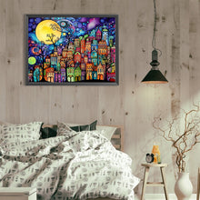 Load image into Gallery viewer, Color House-Full Round Diamond Painting-40x30cm
