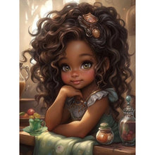 Load image into Gallery viewer, Life of Pets Girl-Full Round Diamond Painting-30x40cm
