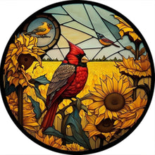 Load image into Gallery viewer, Cardinal-Full Round Diamond Painting-30x30cm
