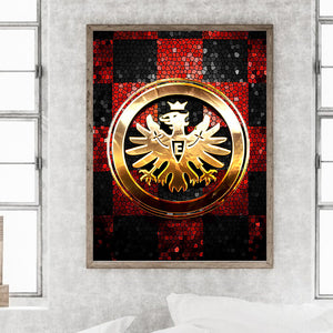Frankfurt Logo-Full Round Diamond Painting-30x40cm