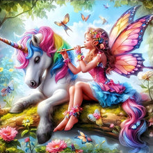 Load image into Gallery viewer, Fantasy Girl-Full Round Diamond Painting-50x50cm
