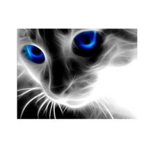 Load image into Gallery viewer, Blue Eyed Cat - Full Drill Diamond Painting
